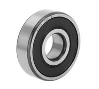 A ABSOPRO 6303Ddu & Roulements À Billes À Gorge Profonde P5 17X47X14Mm Roulements Lubrifiés Double Joint En Caoutchouc Noir Argenté Roue De Trottinette Skateboard