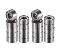 A ABSOPRO 693ZZ 3x8x4mm Profond Rainure Balle Roulements Argent Ton - 20 pcs