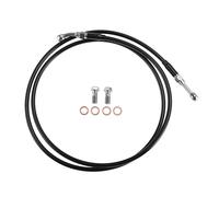 A ABSOPRO 70 In Kit De Ligne De Frein Et D'Embrayage Pour Moto Pour Guidon 16-18 In Acier Inoxydable Pour Harley Davidson Street Glide Flhx 14-24 No.41800011 Noir
