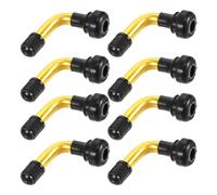 A ABSOPRO 8 Pcs Valve De Pneu Tubeless Universelle Pvr50 - Voitures Camping-Car - Ton Or