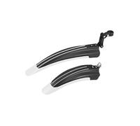 A ABSOPRO- A ABSOPRO 3 Pcs Vélo Garde-boue Aile avec 8m Réfléchissant Ruban Gris