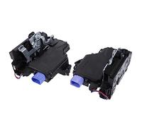 A ABSOPRO Actionneur de Verrouillage de Porte Avant Gauche Droite Actionneur de Verrouillage Central de Porte pour Volkswagen Polo 9N - Lot de 2 Noir