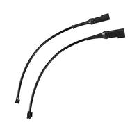 A ABSOPRO Avant Frein Platine Capteur pour Ford Transit - 2 pcs Noir