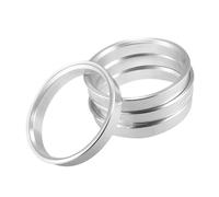 A ABSOPRO Bagues Centrées pour Moyeux de Roue en Alliage d'Aluminium, OD 63,4mm vers ID 57,1mm (Lot de 4)