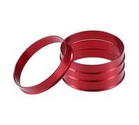 A ABSOPRO Bagues De Centrage De Moyeu De Voiture Od 56,1 mm vers Id 54,1 mm Bagues De Centrage De Moyeu D'Aluminium Rouge (Lot De 4)