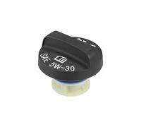 A ABSOPRO Bouchon De Remplissage D'Huile Moteur No.12573342 Couvercle De Bouchon De Remplissage De Réservoir De Carburant Pour Chevrolet Silverado 1500 2002-2005 En Plastique Noir