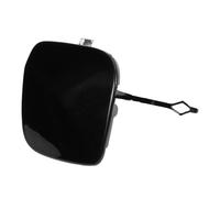 A ABSOPRO Cache-Crochet de remorquage pour Pare-Chocs Avant, Compatible avec BMW Série 1 F20 LCI Berline et F21 LCI Break (2015-2018), réf. 51117387170 - Lot de 1 Noir