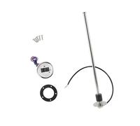 A ABSOPRO Capteur de Niveau de Carburant avec Jauge de Carburant Pour Bateau Unité d'Envoi de Carburant Marin Métal Ton Argent Blanc 0-190 Ohm 460mm Remplacement d'article