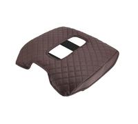 A ABSOPRO Centre Console Accoudoir Housse Pour Chevy Silverado Pour Gmc Pour Sierra 2014-2018 Seau Siège Voiture Cuir Suture Console Couvercle Couverture Remplacement Élastique Bande