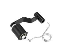 A ABSOPRO Chaîne Tendeur Ajusteur Ensemble pour Moto pour 110cc 125cc Noir