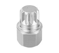 A ABSOPRO nti-Vol D'Écrou De Roue Pour VW 1pc Acier Chromé
