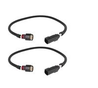 A ABSOPRO Faisceau De Câblage pour Sonde Lambda pour Ford pour Mustang 2015-2017, Réf. 234-5176/250-25119, Connecteur De Sonde Lambda O2, 6 Broches, Longueur 66 Cm (26 Pouces).