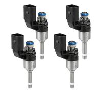 A ABSOPRO Injecteur De Carburant No.03C906036M/03C906036F Buse D'Injection De Carburant Pour VW Golf 07-12 1.4 Tsi Pour VW Passat B6 B7 Berline 07-14 1.4 Tsi Noir 4 Pièces