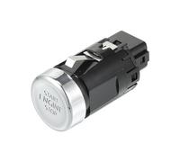 A ABSOPRO Interrupteur de démarrage à bouton-poussoir n° 3G1959839 pour Volkswagen Arteon 2019-2022, ton argent et noir
