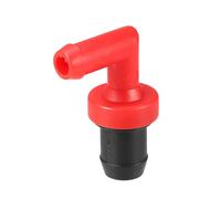 A ABSOPRO Joint De Valve Pcv Pour Honda Civic Del Sol 1994-1997 1pc | Pour Acura Integra 94-01, Noir Et Rouge, Métal Et Plastique, 44x27x20mm, OE:17130PM6G01, Résout Fumées Et Ralenti
