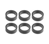 A ABSOPRO Joints D'Injecteur De Carburant No.13537585261 Pour pour BMW X5 Noir (Lot De 6)