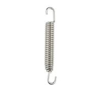 A ABSOPRO Motos Universel Échappement Tuyau Ressort 80mm 3.15" Couleur Argent