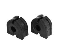 A ABSOPRO N° 31356763267 Kit De Silentblocs De Barre Stabilisatrice Avant Gauche Et Avant Droite Pour Bmw 525I 2004-2007, Kit De Suspension En Caoutchouc Noir, 2 Pièces