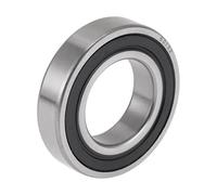 A ABSOPRO Roulement À Billes À Gorge Profonde Skateboard Double Joint 1pc | Double Joint En Caoutchouc, P6, Argent, 32x58x13mm, Acier À Roulement, Lubrifié, 60/32DDU, Pour Kart, Patins À Roulettes