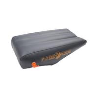 A ABSOPRO Tapis Gonflable pour Siège Avant Gris Foncé 1pc pour Sieste PVC