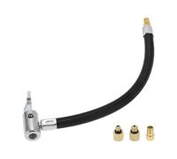 A ABSOPRO Tube De Rallonge Pour Gonfleur De Pneus Durable 1 Set Nylon | Noir, Ton Or, Nylon, Métal, M8x0.8 Filetage, 15.5mm OD, Raccord Rapide, Adaptateur 0.305" X 32 TPI