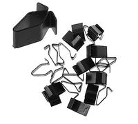 A ABSOPRO Voiture Garniture Agrafes pour Volkswagen pour - 20 pcs Noir