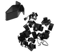 A ABSOPRO Voiture Garniture Agrafes pour Volkswagen pour - 30 pcs Noir