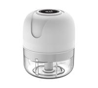 à ail électrique - 4,72 x 3,39 x 3,39 pouces, rechargeable USB de 250 ml, robot de cuisine électrique portable, outil de alimentaire compact en acier | Oignon Gingembre Chili F