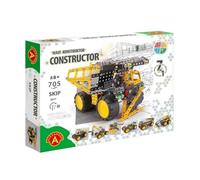 A ALEXANDER Constructor Pro Skip - Jeu de Construction Métallique Premium - 705 Pièces - Véhicule Benne Géant à Monter - Coffret Expert dès 10 Ans