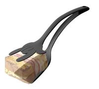 à - alimentaire en acier inoxydable, à steak, pince de retournement de gril | Grand ustensile de cuisine avec poignée antidérapante, outil de friture multifonctionnel pour steak