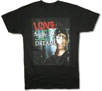 A$AP Rocky LSD Love Sex Dreams Black T Shirt Merch ASAP Mob Hip Manches Courtes(X-Large)