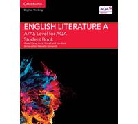 A/As Level English Literature A For Aqa Student Book (A Level (As) English Literature Aqa) (Paperback) Russell Carey, Anne Fairhall, Tom Rank, Marcello Giovanelli (Auteur)