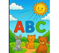 A B C: Teaching the alphabet with animal names and developing coloring skills is suitable for ages 1 to 8 years.