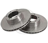 A.B.S. 15110 2x Disque de frein Avant Ø278mm Hauteur: 70mm Épaisseur: 24mm Cercle de percage -Ø: 120mm ventilé