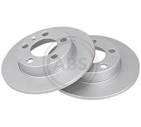 A.B.S. 16883 2x Disque de frein Arrière Ø230mm Hauteur: 39,5mm Épaisseur: 9mm Cercle de percage -Ø: 100mm plein