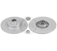 A.B.S. 17507C 2x Disque de frein Arrière Ø300mm Hauteur: 84,7mm Épaisseur: 11mm Cercle de percage -Ø: 108mm plein