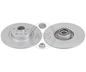 A.B.S. 17507C 2x Disque de frein Arrière Ø300mm Hauteur: 84,7mm Épaisseur: 11mm Cercle de percage -Ø: 108mm plein