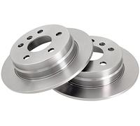 ABS All Brake Systems Disque de frein plein 17645 Ø258 mm 8 mm 2 pièces pour Mercedes-Benz Classe A