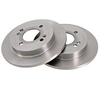 ABS All Brake Systems Disque de frein 17656 A.B.S. plein 2x pour HYUNDAI KIA