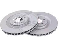 2 Disques De Frein Ventilés Ø 356 Mm 28 Mm A.B.S. Pour PORSCHE MACAN
