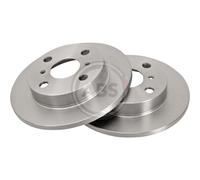 A.B.S. 2X Disque De Frein Ø226Mm Avant Voll Pour Toyota Starlet 1.0 1.3 16015