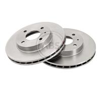 A.B.S. 2X Disque De Frein Ø239Mm Avant Ventilé Pour Alfa Romeo 33 1.7 I.E 15052