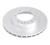A.B.S. 2X Disque De Frein Ø288 Mm Ventilé Revêtu Pour Aston Martin DB7