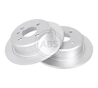 A.B.S. 2X Disque De Frein Arrière 258 Voll Pour BMW 3 Série Cabriolet E30 E21