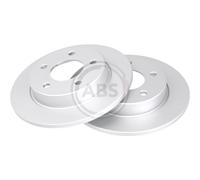 A.B.S. 2X Disque De Frein Arrière 265 Voll Pour Mazda 3 BK BL 17638