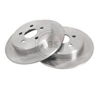 2x Disque de frein plein 17953 A.B.S. pour CHRYSLER DODGE