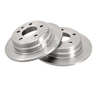 A.B.S. 2X Disque De Frein Arrière 284 Complet Pour BMW 5E E28 6E E24 Alpina B6