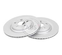 A.B.S. 2X Disque De Frein Arrière 326 Ventilé Pour Jaguar S-Type X200 XK8
