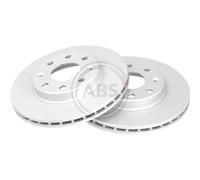 A. B. S.2x Disque de Frein Avant 236 Ventilé pour Chevrolet Étincelle M300