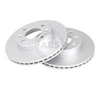 A.B.S. 2X Disque De Frein Avant 241 Ventilé Pour Hyundai I10 BA IA KIA
